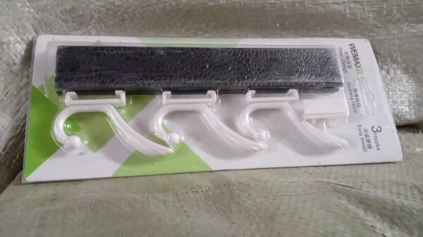 1bd01842-dfe4-44c1-a647-c93887cbcab7.jpg Wall Mounted Coat Hanger Rack – 6 Hooks for Clothes, Jackets & Hats