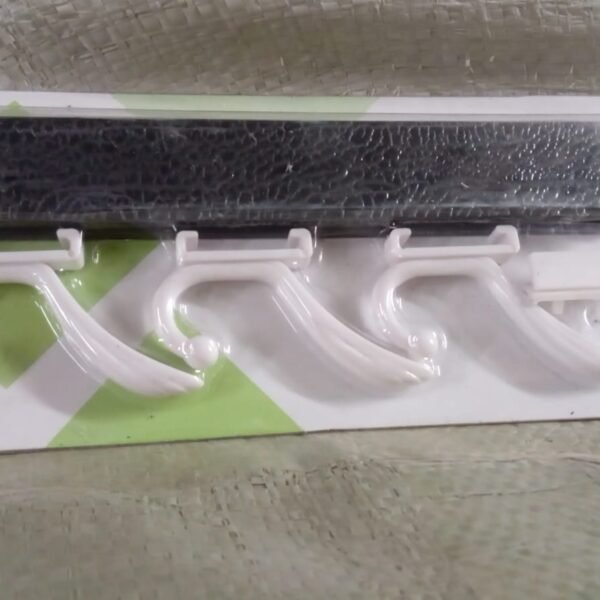 1bd01842-dfe4-44c1-a647-c93887cbcab7.jpg Wall Mounted Coat Hanger Rack – 6 Hooks for Clothes, Jackets & Hats