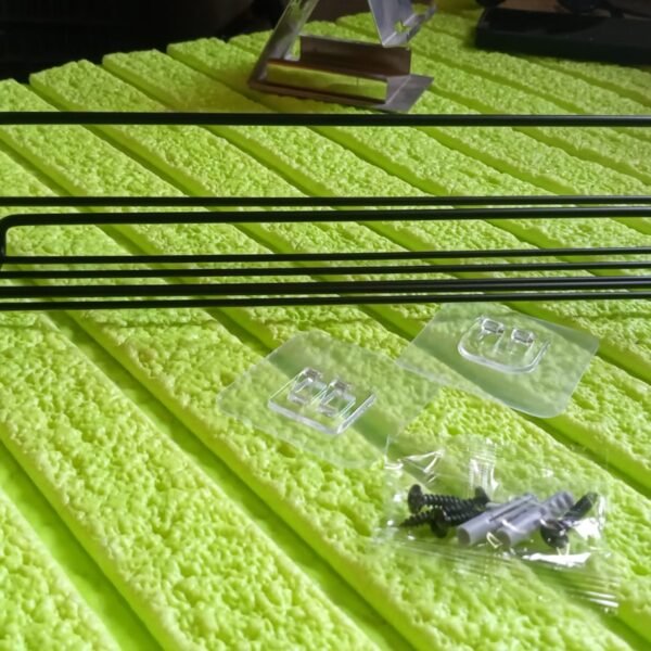 Metal Storage Bottle Hanging Rack (1 Pc)