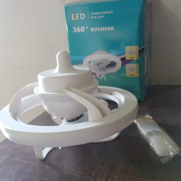 1cdca872-c7ac-40ef-be4b-a8d34b1d4edb.jpg 360° Rotation Ceiling Fan Light Smart Fan with Remote Control (1 Pc)