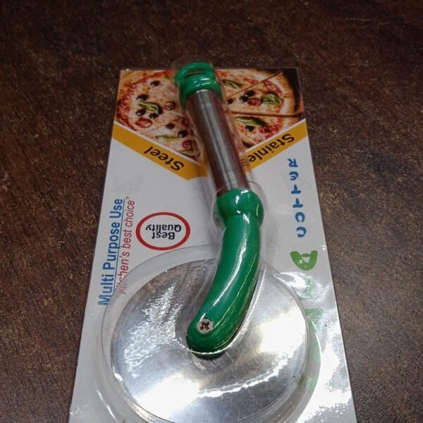 Kitchen Stainless Steel Wheel Pizza Cutter (1 pc)