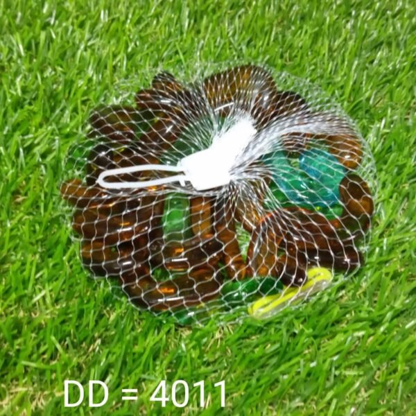 Glass Gem Stone, Flat Round Marbles Pebbles for Vase Fillers, Attractive pebbles for Aquarium Fish Tank.