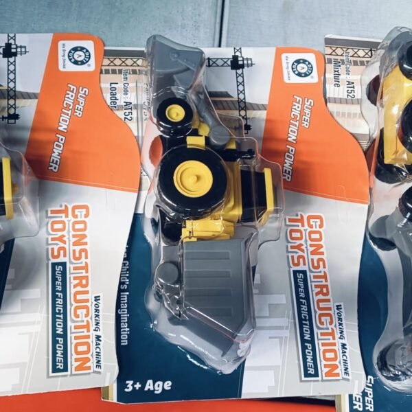 Mini Friction Excavator Loader Toy for Kids