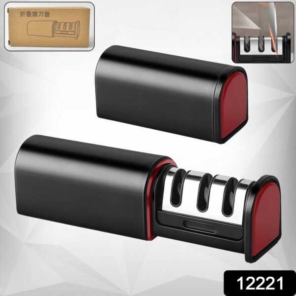 1e50ea61-a103-482f-8ab2-33d2f1b3eff0.jpg 3-Stage Knife Sharpener, Knife grinder Three-sided blade for both water (1 Pc)