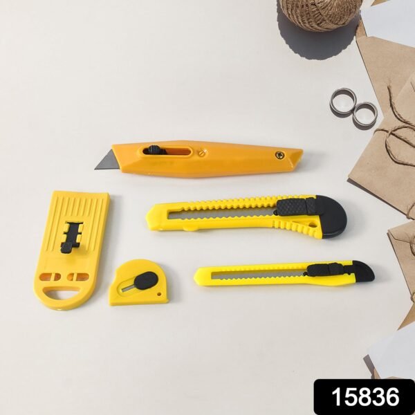 Heavy Duty, Working Cutter Knife (5 Pc Set)