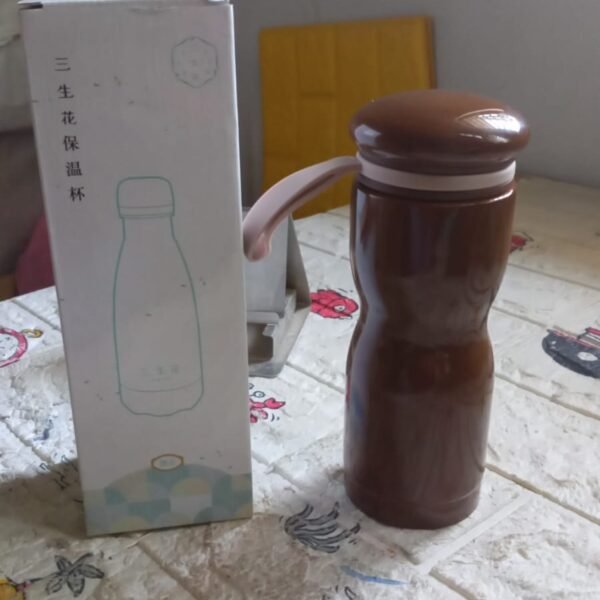 1f09daee-670b-49d0-8556-5d54f37151b8_cf2cc664-b728-4314-8116-5d36a5a8d781.jpg Stainless Steel Flask Water Bottle With Dori Easy To Carry, Fridge Water Bottle, Leak Proof, Rust Proof, Hot & Cold Drinks, Gym BPA Free Food Grade Quality, For office/Gym/School (280 ML)