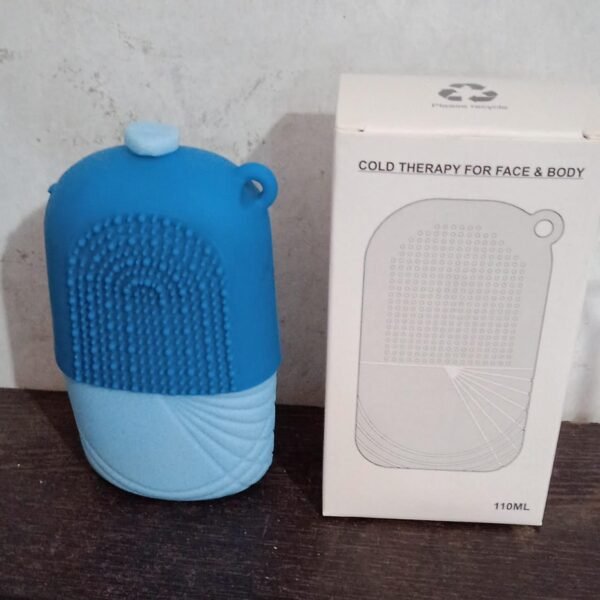 Ice Roller & Scrubber For Face Glowing & Tighten Skin (1 Pc)