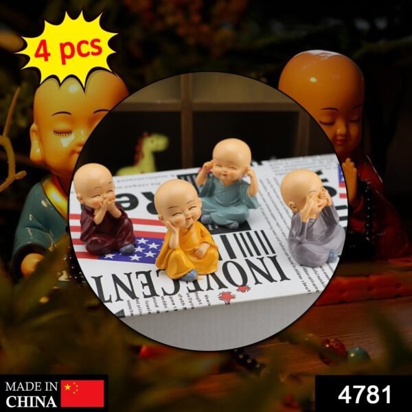 Baby Buddha 4Pc and show piece used for house, office and official decorations etc