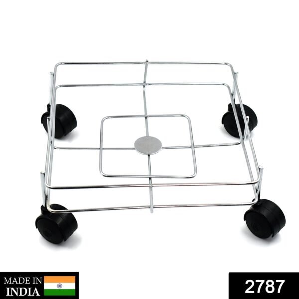 Ss Square Oil Stand For Carrying Oil Bottles And Jars Easily Without Any Problem