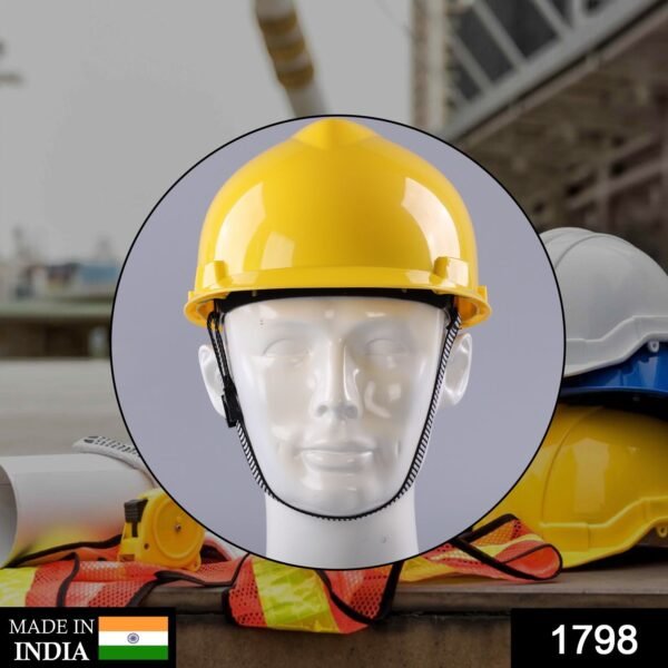 1image_1b17d2b3-ef2f-4547-950c-3a07f6d3f519.jpg Yellow Plastic Hard Hat Construction Cap (1Pc Only)