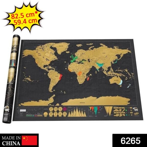 Scratch Off Map Interactive Vacation Poster World Travel Maps