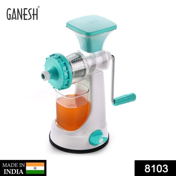 1image_b42bfd17-7e06-4889-b8c9-315c15cf8096.jpg Ganesh Kitchenware Plastic Hand Juicer New Smart Fruit & Vegetable Juicer