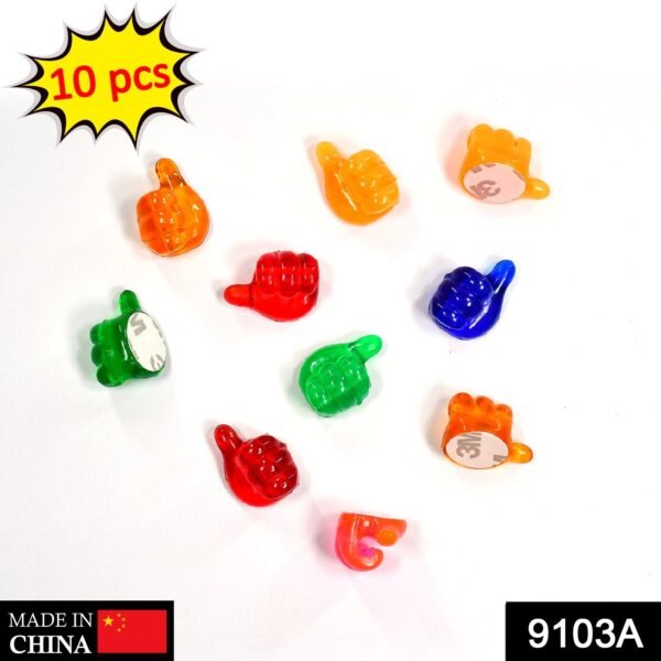 1image_ce5fbaaf-48af-4e70-be6d-505ea1e0e41c.jpg 10pc Multi functional Hand Shape Wall Clip Hanger Keys Cable Holder (Moq -4pc)