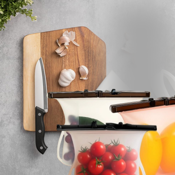 20194.png Eco-Friendly Food Storage: Reusable Silicone Bags (3-Pack) - Leakproof & Safe