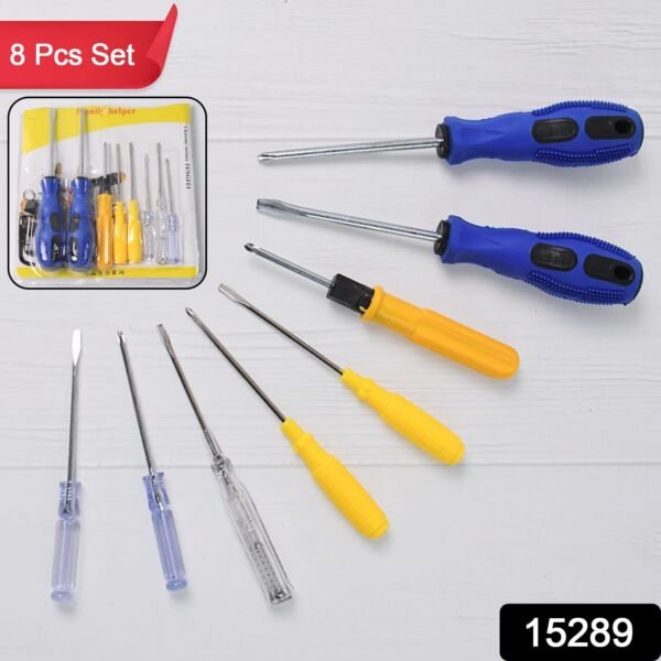 20215289-360Pc-DD_15289-Av-Sv.jpg 8 -in-1 Multi Screwdriver Hand Tool Kit Set (8 Pcs Set)