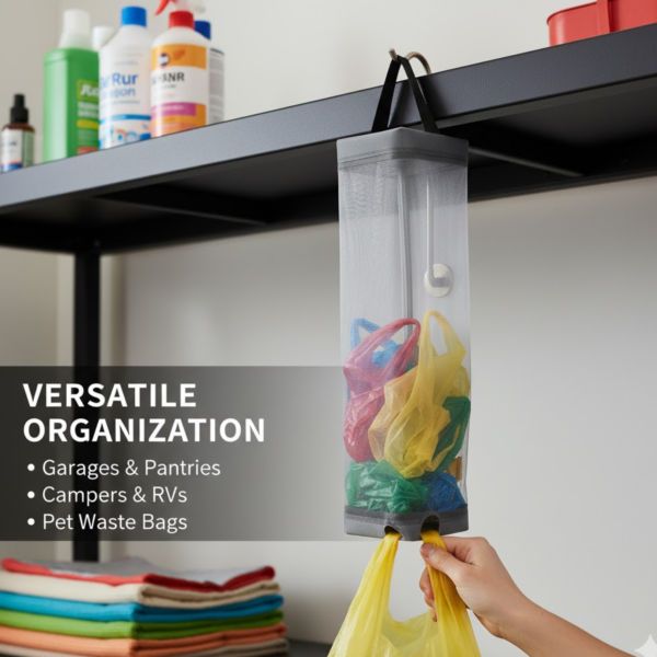Hanging Waste Bag Holder  (1 Pc)