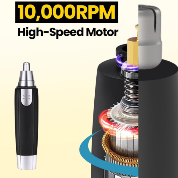 20276.png Sharp Steel Battery-Operated Ear and Nose Hair Trimmer