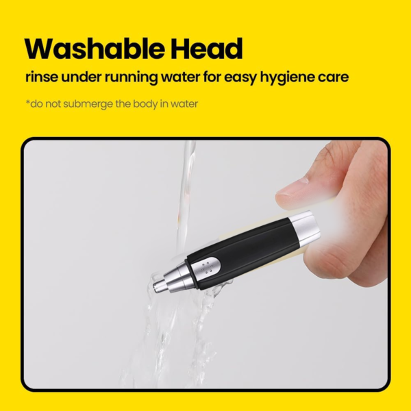 20278.png Sharp Steel Battery-Operated Ear and Nose Hair Trimmer