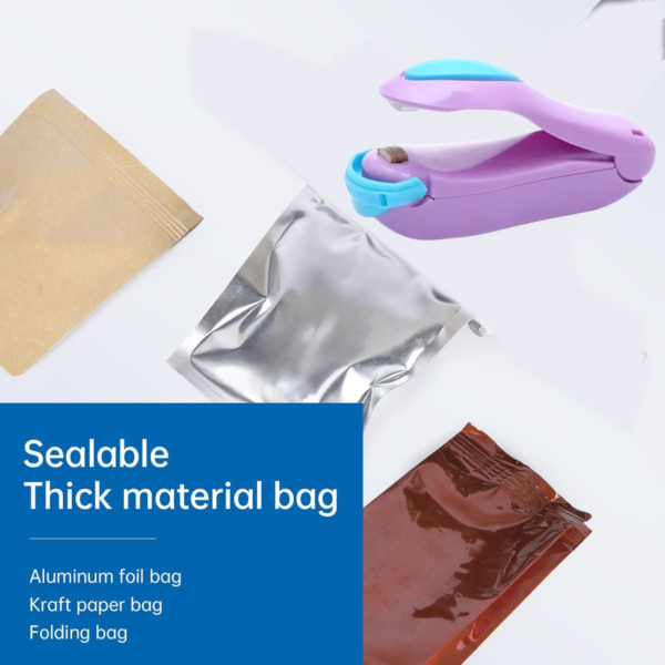 20291_62d0ba78-95b3-4f95-b69b-15f2450b33be.png Hand Held Sealer (Mini Sealing Machine / Mix Color / 1 Pc)