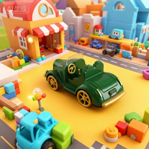 20337.png Funwoods Friction-Powered Vintage Car Toy - (1 Pc)