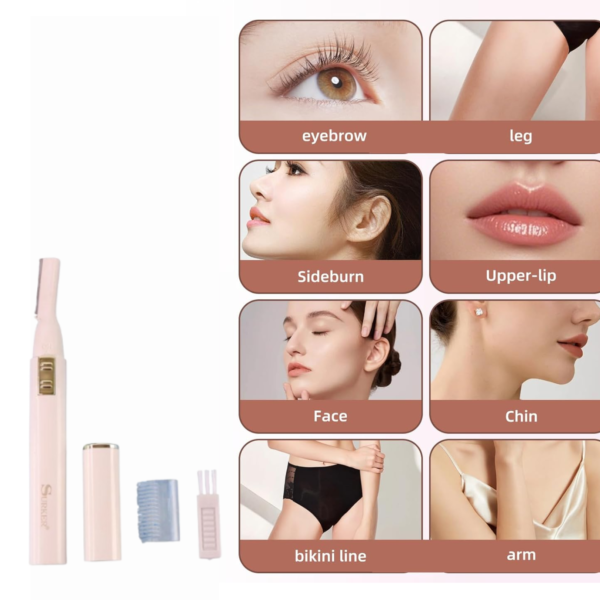 20371.png Mini Electric Eyebrow & Facial Hair Trimmer - (Set)