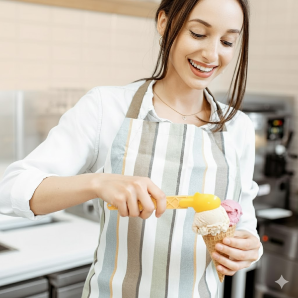 20392_a87db4fa-3708-4bbc-b147-81aa3e5623ed.png 2-Piece Plastic Ice Cream & Watermelon Scooper with Trigger Dipper