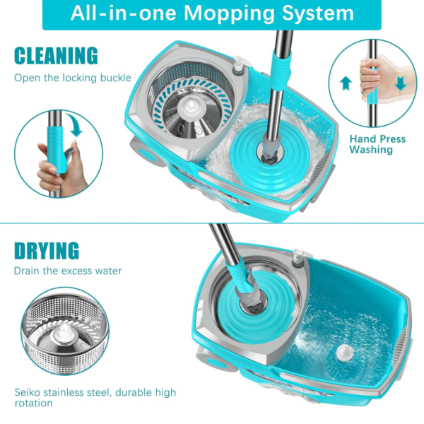20401.png Premium 360° Spin Cleaning Mop Set