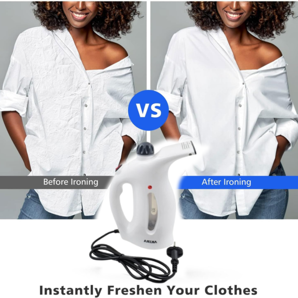 20405.png Portable Handheld Garment & Facial Steamer (1 Pc)