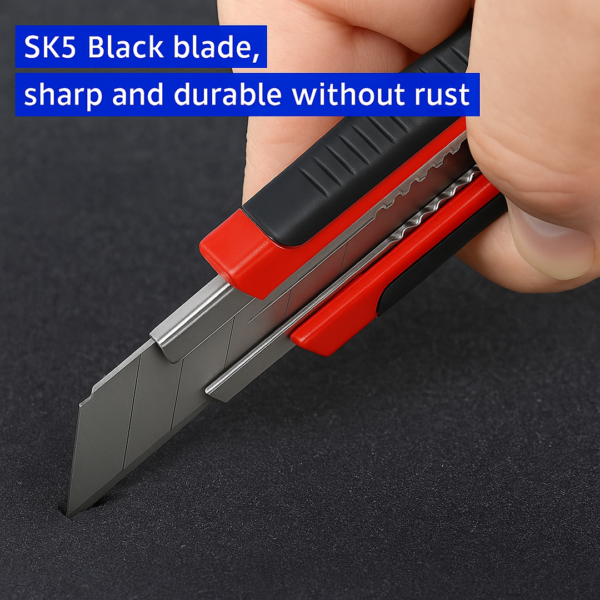 20490.png Heavy Duty 18mm Cutter Knife Set with Extra Blades for Office & Home