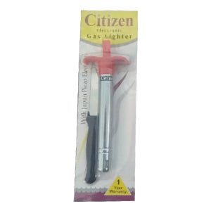 206.jpg Stainless Steel Electronic Gas Lighter and Knife (2 in 1)