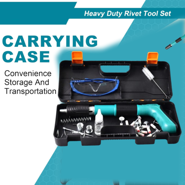 Professional Heavy-Duty Manual Rivet/Anchor Fastening Gun Tool Kit