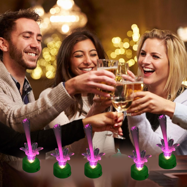 20795.png LED Candlelight Colourful Candle Decoration LED Light, (1 Pc / Multicolor Light)