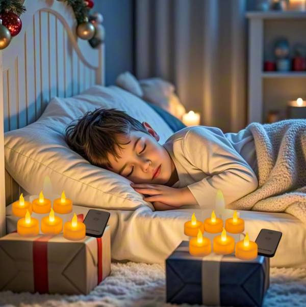 20799.png Premium 6 Piece LED Flameless Candle Light Set with Remote Control