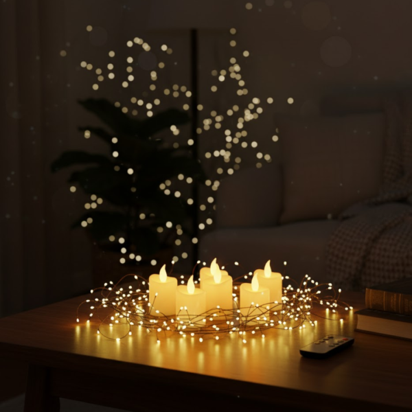 20801.png Premium 6 Piece LED Flameless Candle Light Set with Remote Control