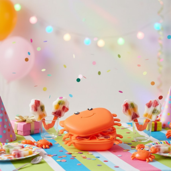 20807.png Crab Ice Mold – Silicone Ice Cream & sicle Mold for Kids (1 Pc)