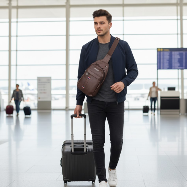 20810.png Waterproof Anti Theft Cross-body fanny pack waist bag, Travel Bag (1 Pc)