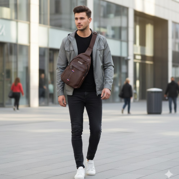 20811.png Waterproof Anti Theft Cross-body fanny pack waist bag, Travel Bag (1 Pc)