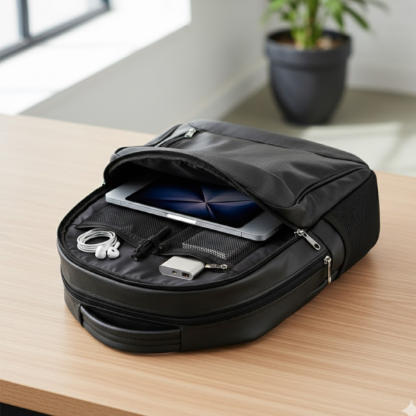 Slim, Durable Water-Resistant Unisex Laptop Backpack – College Bag