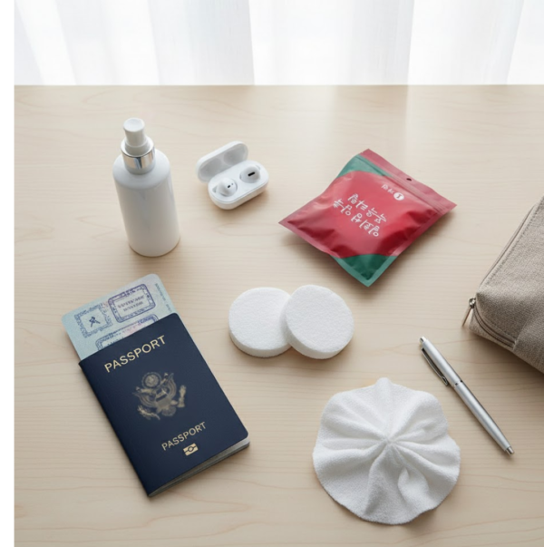 Compressed Towels Portable Disposable Compressed Cotton Coin Tissue Towel for Travel (30x25 Cm)