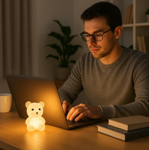 Christmas MULTI SHAPE SMALL LIGHT LAMPS LED SHAPE CRYSTAL  CHRISTMAS NIGHT LIGHT LAMP (6 PC SET)