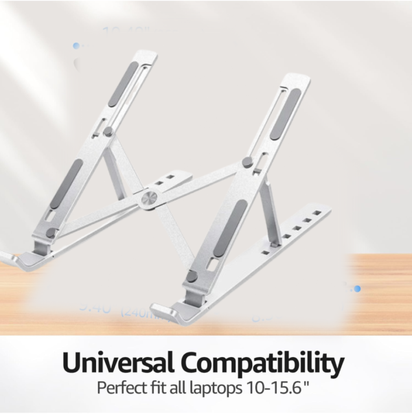 20902.png Metal Portable Laptop Stand – 6-Angle Adjustable Riser for Laptops, Phones & Tablets