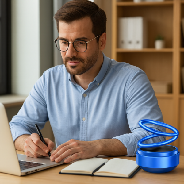 Solar Car Aroma Diffuser 360° Rotating Design, Air Freshener for Car, Home, Office