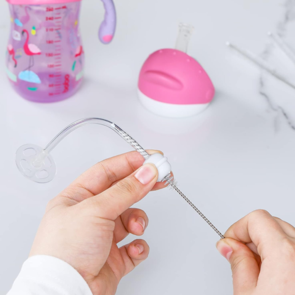 20917_8299332c-3bdb-459f-93a6-56a19d012645.png Stainless Steel Straw Cleaning Brush Drinking Pipe (20 Cm / 1 Pc)