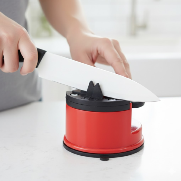 Manual Mini Knife Sharpener  for Steel and Ceramic Knives
