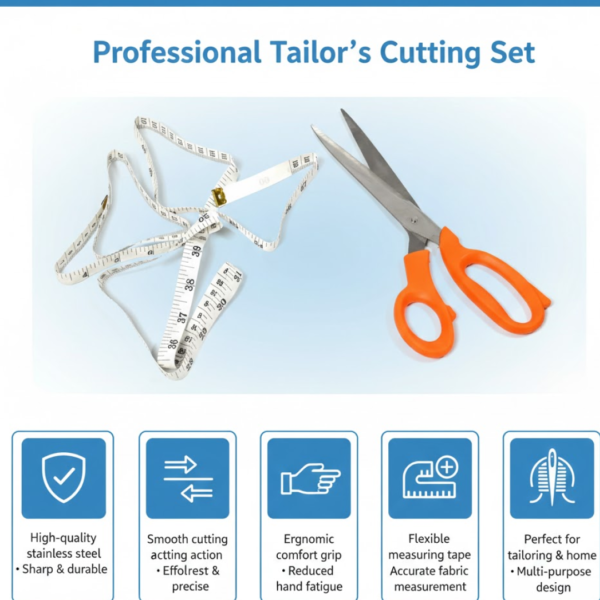 Tailor Scissors And Measuring Tape High Quality Scissor