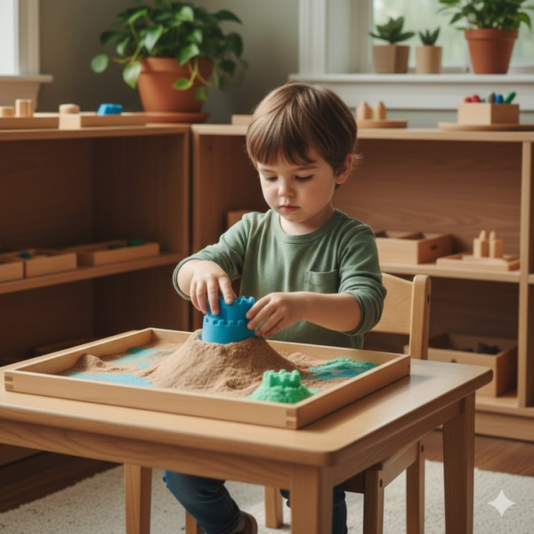 Kinetic Sand Kit – Soft Sand Clay for Kids' Activities