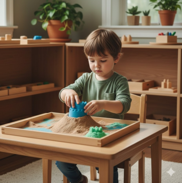 Kinetic Sand Kit – Soft Sand Clay for Kids' Activities