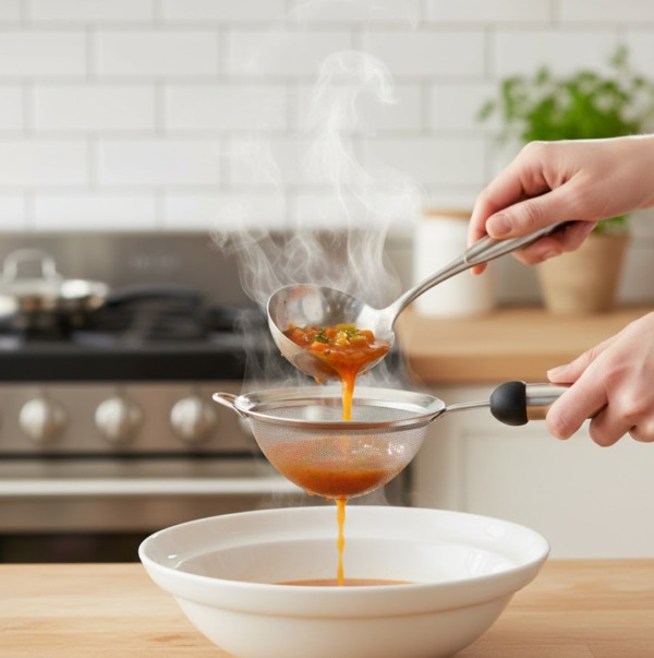 2092621141.png Stainless Steel Soup Juice / Tea Strainer