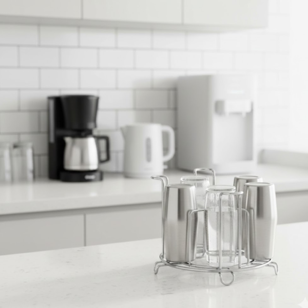 2092621152.png SS Round Glass Stand used for holding sensitive glasses