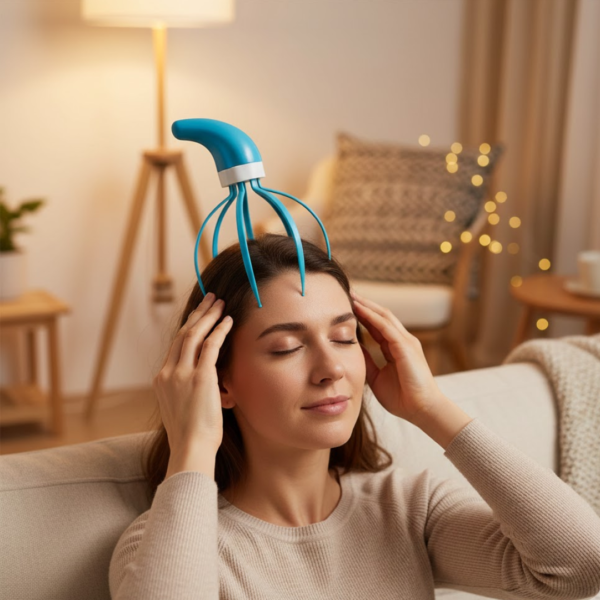 Super Life refreshing Head Massager Hand Grip